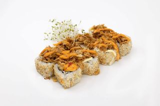 Mini california łosoś surowy i serek 