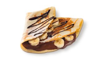 Clătite cu dulceață de fructe