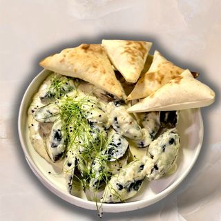 Мідії в мушлі в сирному соусі  (450г)