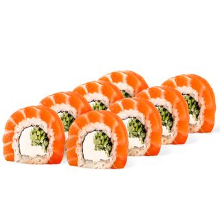 Філадельфія з лососем та огірком