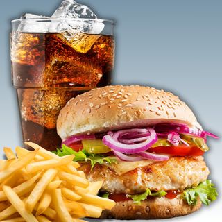 Menú Hamburguesa De Pollo