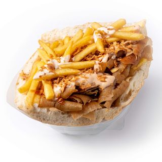 Kebab XL amerykański z mięsem kraftowym