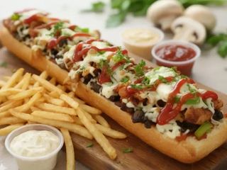 Zestaw z zapiekanką