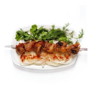 Шашлык из куриных окорочков