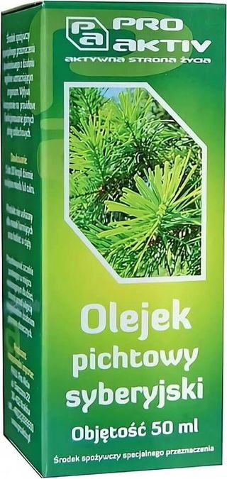 Olej pichtowy syberyjski 50ml Pro Aktiv