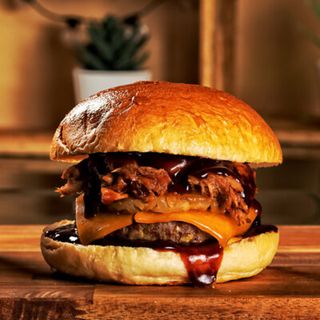 Hamburguesa La Súper Pork