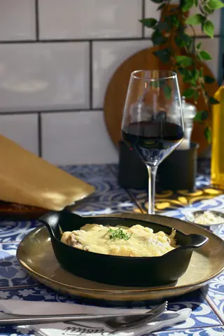 Gratinirane  njoke sa butkicom i renom