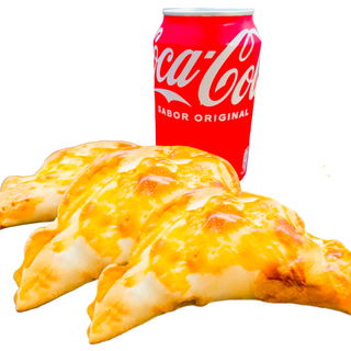 3 empanadas argentinas + 1 bebida