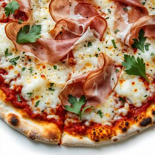 Pizza speciale mimosa