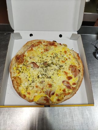 Pizza Carbonara (Mediana)