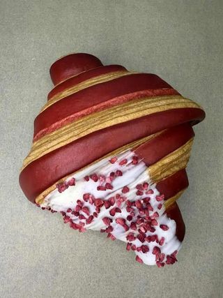 Malina - Biała czekolada