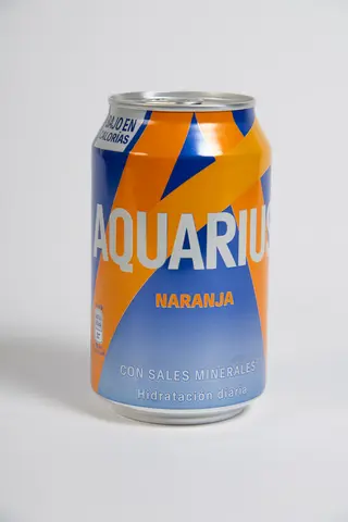 Aquarius Naranja Lata 33