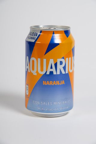 Aquarius Naranja Lata 33