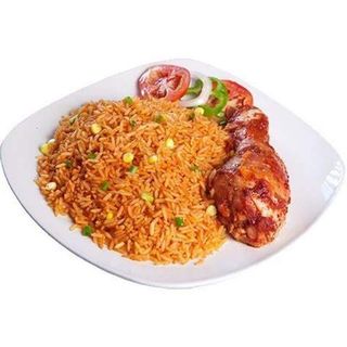 Bunma Jollof Rice with Ponmo