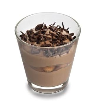 Profiterole fondente e zabaione