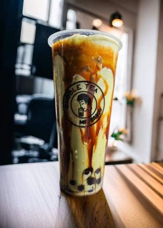 Batido con leche de matcha (700 ml.)