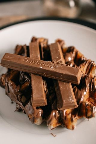 Waffle de Kit Kat