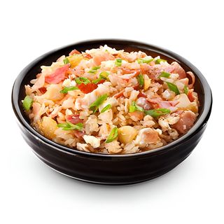 Тяхан с креветками