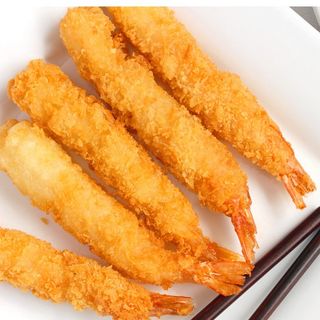 Llagostí cruixent amb salsa rosa