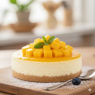 Cheesecake al mango