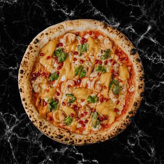 Mango granat kreweta