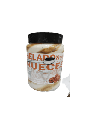 Helado Nata Con Nueces