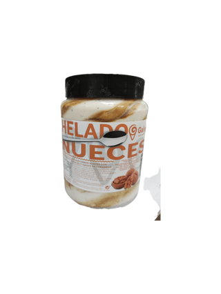 Helado Nata Con Nueces