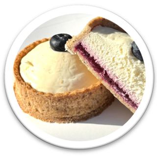 Tarta cu Vanilie si Fructe de Padure fara zahar, lowcarb 120g