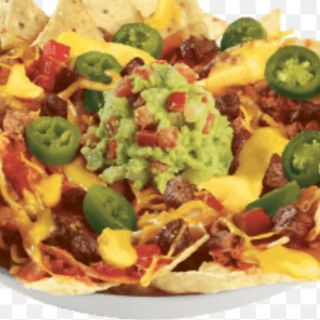 Nachos com carne
