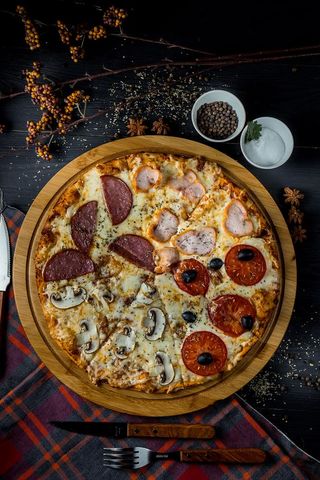 Пицца "Четыре сезона"