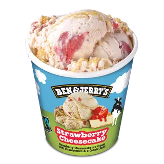 Ben & Jerry´S Strawberry Cheesecake 465 Ml
