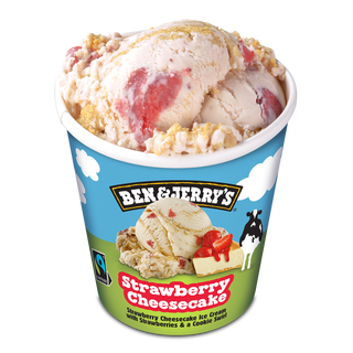 Ben & Jerry´S Strawberry Cheesecake 465 Ml