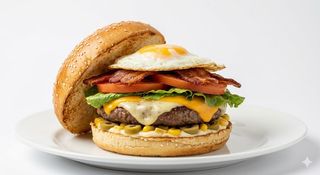 Hamburguesa Completa Uruguaya
