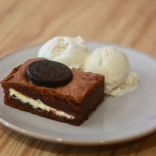 Brownie com Chocolate Branco