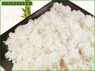 Задушен бял ориз