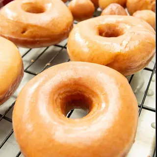 Sugar glazed doughnut