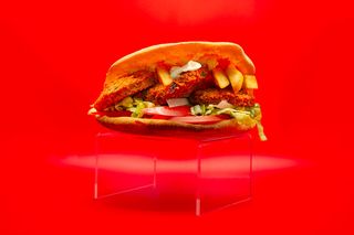 Panino falafel