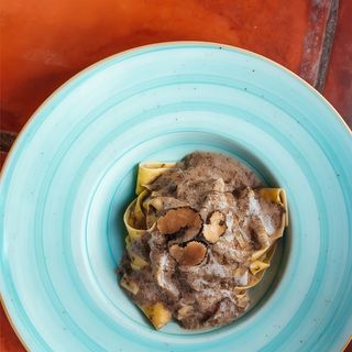 Pappardelle Caseros Con Trufa