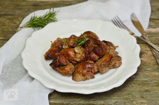 Ficăței de pui la grătar