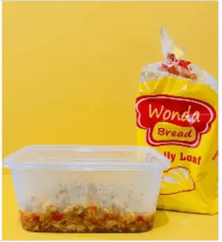 Wonda Bread & Fried egg