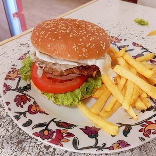 Tapa De Hamburguesa Simple