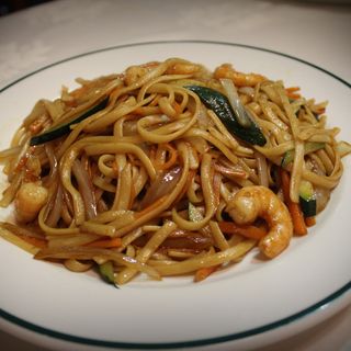 Tallarines Con Gambas