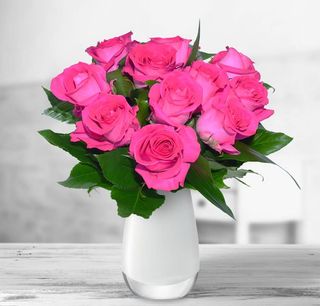 Buchet de 11 trandafiri Pink Floyd