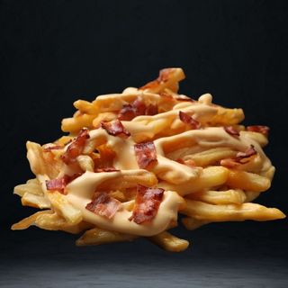 Bacon cheese fries