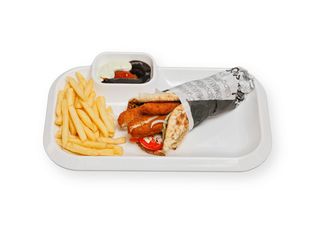 Naan Escalope Panée