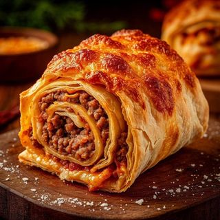 Рулет из фарша