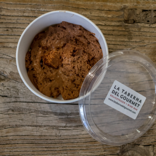 Mousse De Chocolate Negro Con Praliné