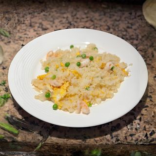 Risotto con gamberi