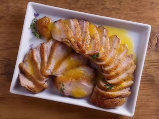 Pato Con Salsa Naranja