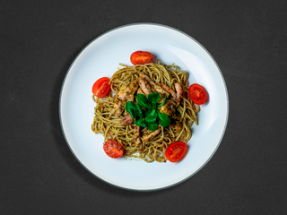 Спагетті Песто з куркою 250 г